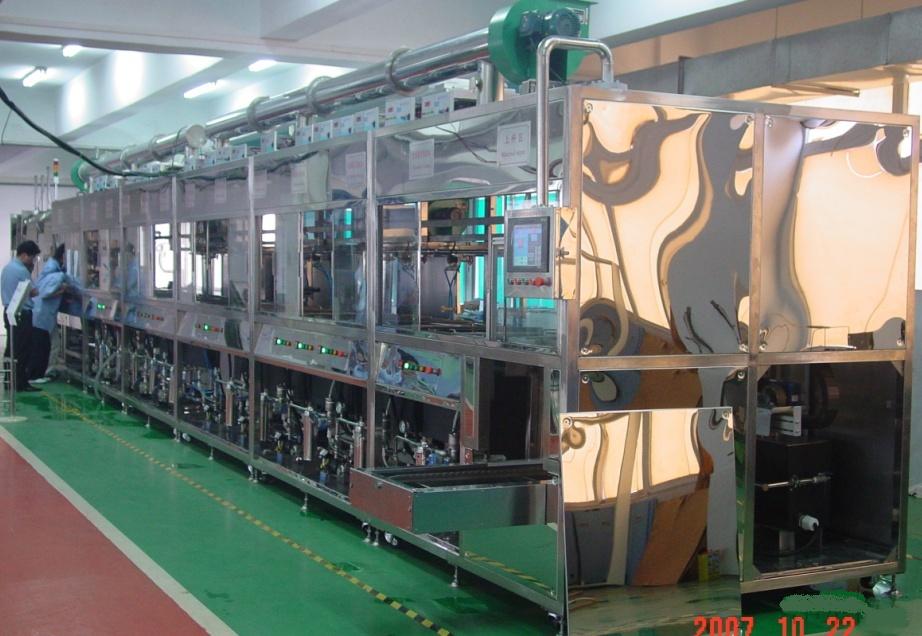全自動(dòng)手機(jī)光學(xué)玻璃蓋板超聲波清洗機(jī)